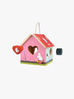 Trælegetøj-Mumin Mumitroldene Mumitroldehuset Sorteringskasse