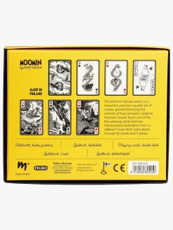Spil & Puslespil-Mumin Mumitroldene Novels Par Spillekort 2 Stk.