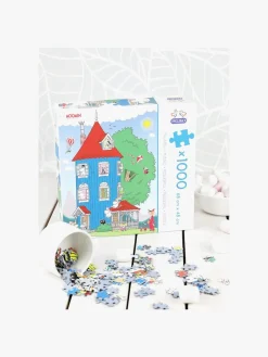 Spil & Puslespil-Mumin Mumitroldene Puslespil Mumihuset 1000 Brikker