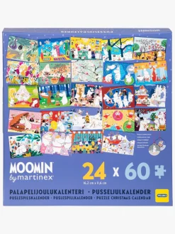 Julekalendere-Mumin Mumitroldene Puslespilsjulekalender