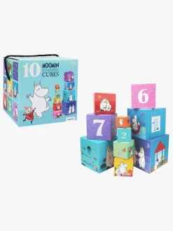 Babylegetøj-Mumin Mumitroldene Stableterninger 10 Dele