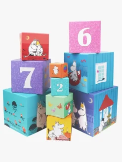 Babylegetøj-Mumin Mumitroldene Stableterninger 10 Dele