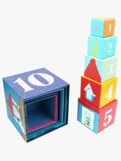 Babylegetøj-Mumin Mumitroldene Stableterninger 10 Dele