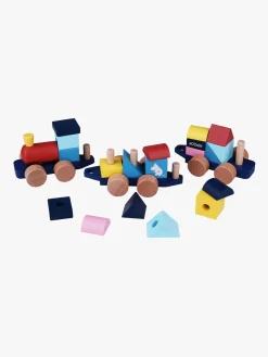 Babylegetøj-Mumin Mumitroldene Tog med Klodser