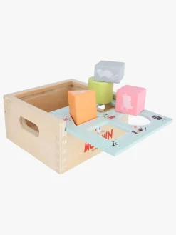 Trælegetøj-Mumin Mumitroldene Træklodser Æske