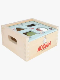 Trælegetøj-Mumin Mumitroldene Træklodser Æske
