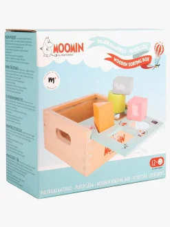 Trælegetøj-Mumin Mumitroldene Træklodser Æske
