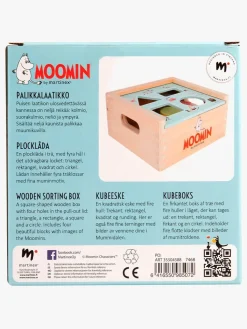 Trælegetøj-Mumin Mumitroldene Træklodser Æske