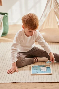 Spil & Puslespil-BarboToys Mumitroldene Træpuslespil Fiskeri 16 Brikker