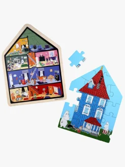 Spil & Puslespil-BarboToys Mumitroldene Træpuslespil Mumitroldehuset 19 Brikker