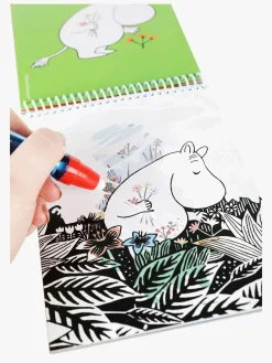 Kreativt Legetøj-Mumin Mumitroldene Water Magic Malebog