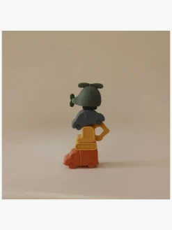 Vandlegetøj-Mushie Badelegetøj Transportmiddel 4-pak