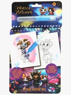Kreativt Legetøj-MusseHelium Musse & Helium Magic Water Malebog