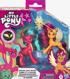 Legetøjsfigurer-MyLittlePony My Little Pony Dragon Light Reveal Figursæt