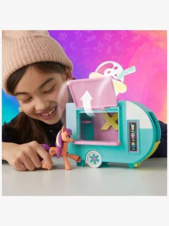 Legetøjsfigurer-MyLittlePony My Little Pony Sunny Starscout Legesæt Smoothie Truck