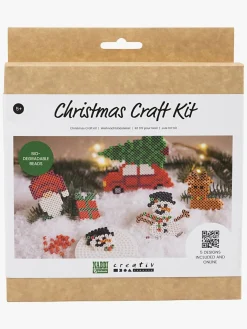 Kreativt Legetøj-Nabbi BioBeads Kreasæt Juletema