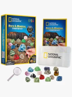 Eksperimenter & Videnskab-NationalGeographic National Geographic Eksperimentkasse Rock and Mineral Startkit