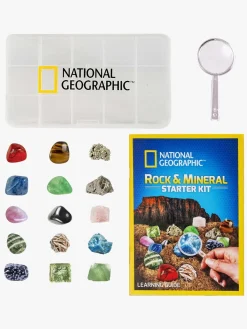 Eksperimenter & Videnskab-NationalGeographic National Geographic Eksperimentkasse Rock and Mineral Startkit