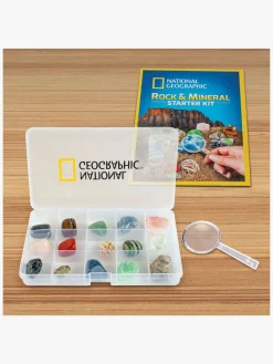 Eksperimenter & Videnskab-NationalGeographic National Geographic Eksperimentkasse Rock and Mineral Startkit