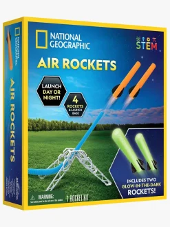 Eksperimenter & Videnskab-NationalGeographic National Geographic Luftdrevet Skumraket 4 Stk.