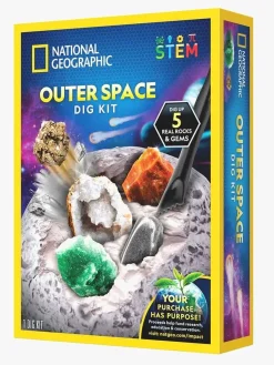 Eksperimenter & Videnskab-NationalGeographic National Geographic Space-Themed Udgravningssæt