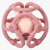Babylegetøj-Nattou Soft Silicone Aktivitetsbold, Lyserød