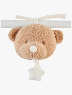 Babylegetøj-Nattou Teddy Spilledåse Bjørn Brun/Hvid