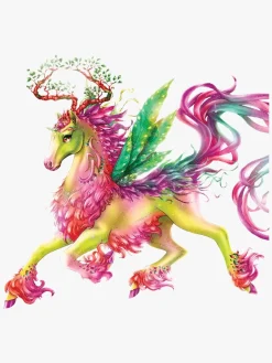 Kreativt Legetøj-NebulousStars Nebulous Stars Large Kreativ Skitseblok Forest Nebulous Horses