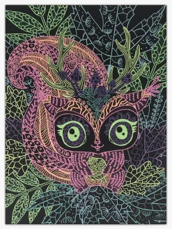 Kreativt Legetøj-NebulousStars Nebulous Stars Malebog Coralia