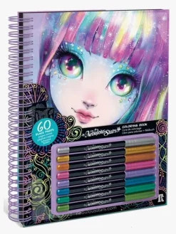 Kreativt Legetøj-NebulousStars Nebulous Stars Malebog med Tusser Isadora