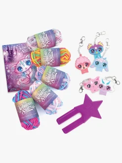 Kreativt Legetøj-NebulousStars Nebulous Stars Pom Pom Nøglering DIY-sæt