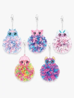 Kreativt Legetøj-NebulousStars Nebulous Stars Pom Pom Nøglering DIY-sæt