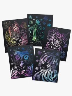 Kreativt Legetøj-NebulousStars Nebulous Stars Scratch & Sketch-sæt Isadora