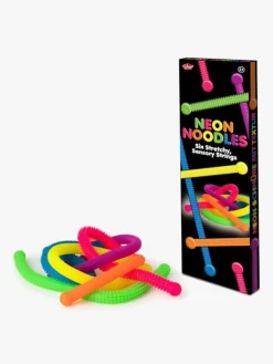 Spil & Puslespil-Tobar Neon Rainbow Fidget Nudler, 6-pak