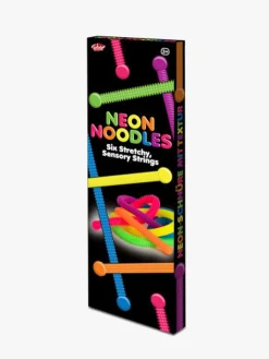 Spil & Puslespil-Tobar Neon Rainbow Fidget Nudler, 6-pak