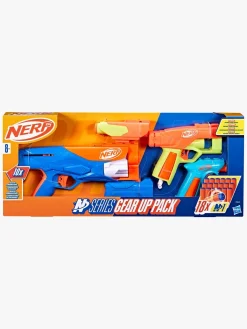 Udelegetøj-Nerf N Series Gear-up Pack Blastere