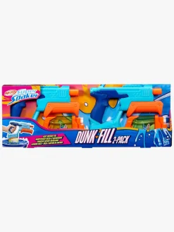Vandlegetøj-Nerf Super Soaker Vandpistol Dunk Fill 2-pak