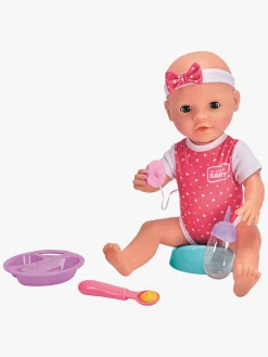 Dukker & Bamser-NewBornBaby New Born Baby Sulten Dukke 38 cm