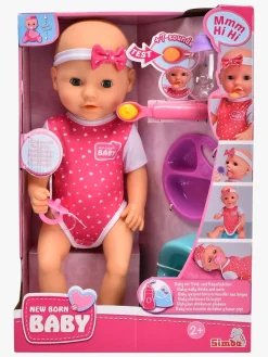 Dukker & Bamser-NewBornBaby New Born Baby Sulten Dukke 38 cm