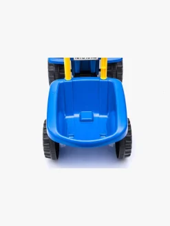 Pedal- & Gåbiler-NewHolland New Holland Gåbil med Trailer, Blå