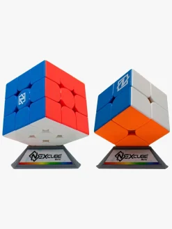 Spil & Puslespil-Nexcube Combo Kube 3x3 & 2x2 2 Stk.