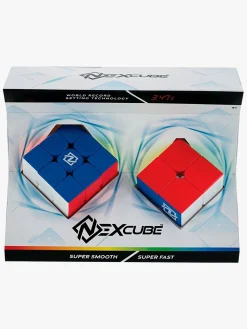 Spil & Puslespil-Nexcube Combo Kube 3x3 & 2x2 2 Stk.
