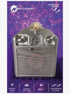 Elektronik & Media-NGear N-GEAR Disco Star Højttaler 710, Silver