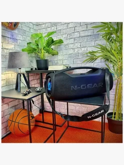 Elektronik & Media-NGear N-GEAR NRG500 Bluetooth-højttaler med Trådløs Mikrofon