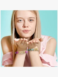 Kreativt Legetøj-NICE Crea Abc Kreasæt Guldarmbånd