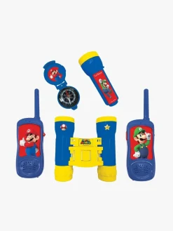 Eksperimenter & Videnskab|Elektronik & Media-SuperMario Nintendo Super Mario Adventure Set Walkie Talkie