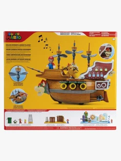 Legetøjsfigurer-SuperMario Nintendo Super Mario Bowsers Skib Deluxe Legesæt