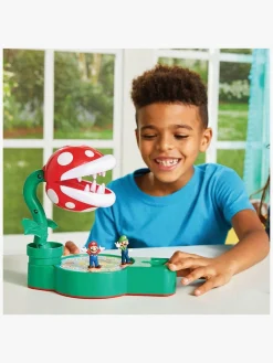 Spil & Puslespil-SuperMario Nintendo Super Mario Brætspil Pirahna Plant Escape!