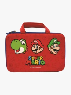 Elektronik & Media-SuperMario Nintendo Super Mario Etui Beskyttende Taske med Håndtag Op til 25 Cm