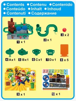 Spil & Puslespil-SuperMario Nintendo Super Mario Spil Eventyrspil DX